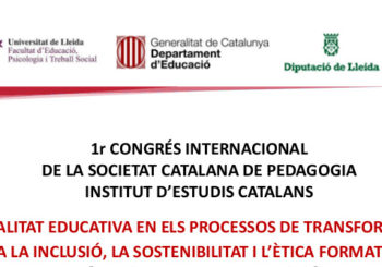 Participation au premier congrès international de la société catalane de pédagogie