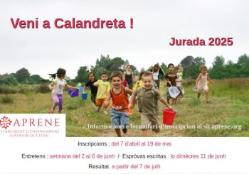 Las inscripcions per la Jurada 2026 son dobèrtas !